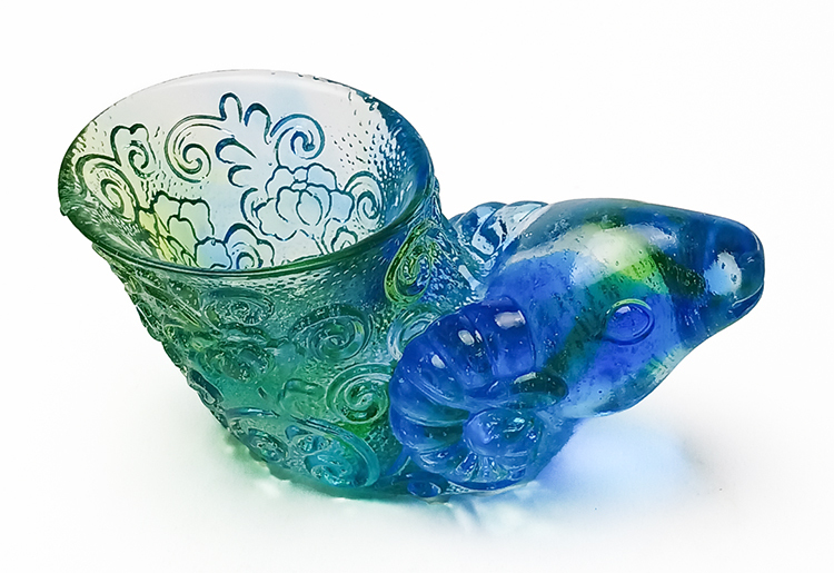 鹿港窯禮品館 居家開運琉璃吉羊擺飾 象徵富裕平和幸福