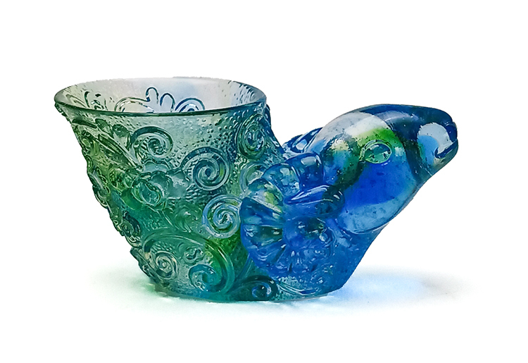 鹿港窯禮品館 居家開運琉璃吉羊擺飾 象徵富裕平和幸福