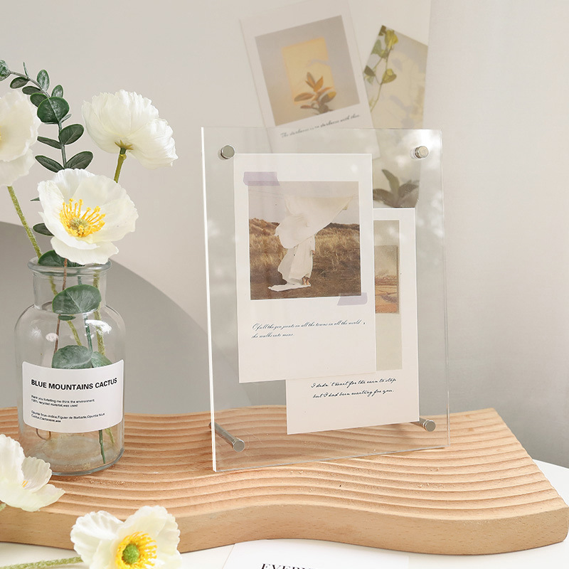 《4923》質感簡約透明壓克力相框