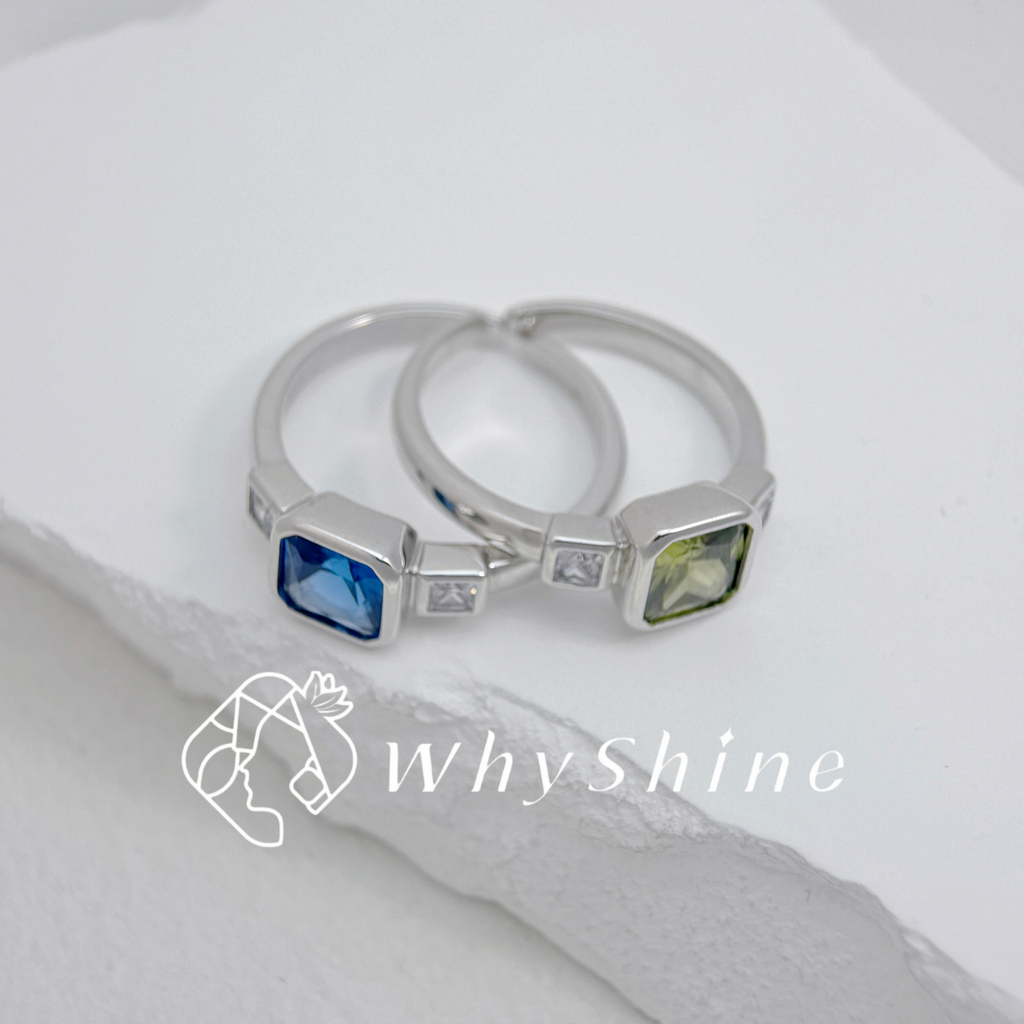 氣質單方鑽戒指