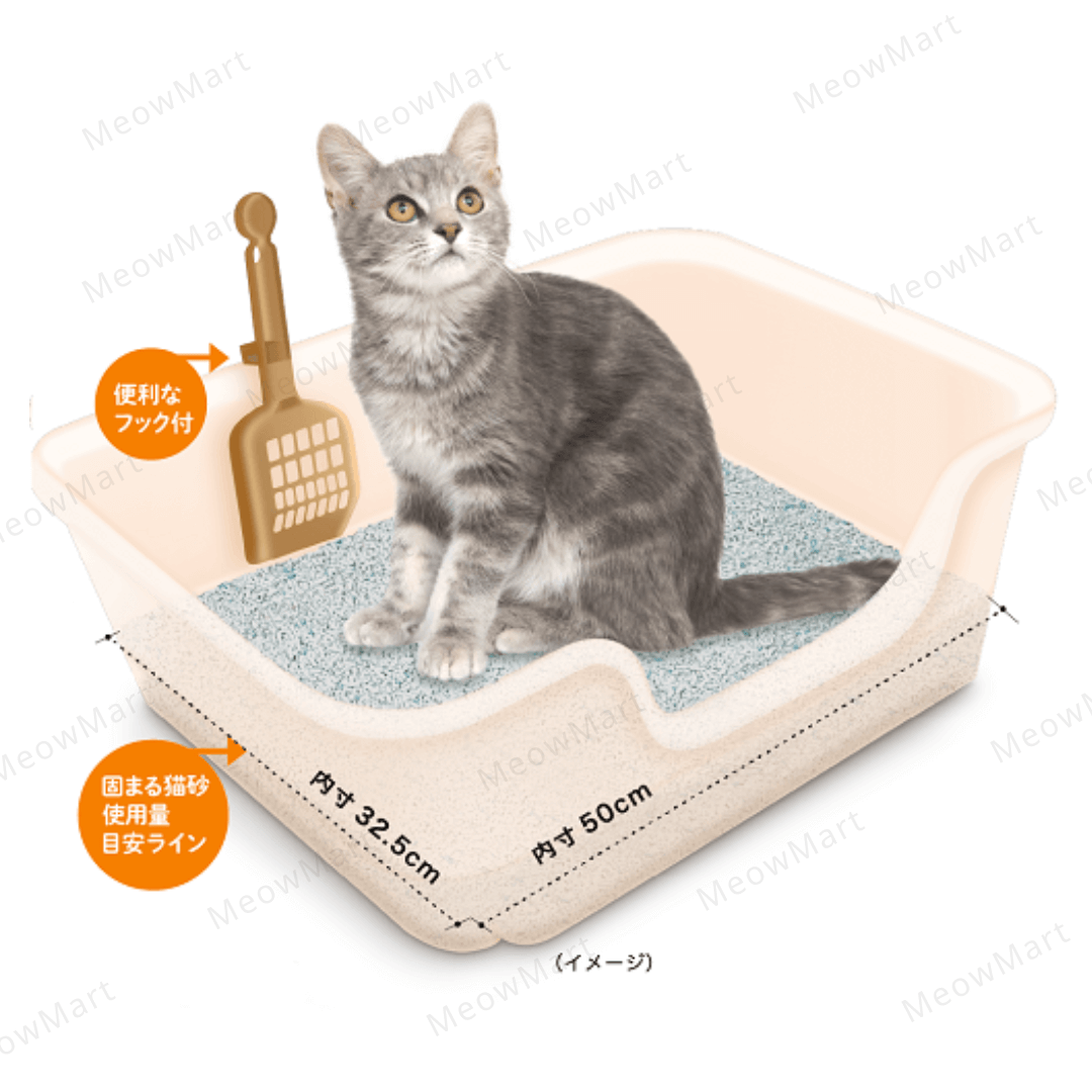 【現貨8折】日本製LION獸醫師開發「貓體工學」貓砂盤