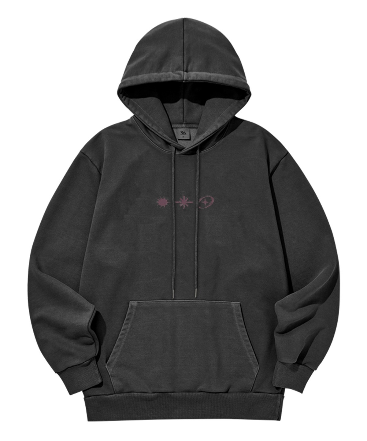 VENHIT) FOCUS PIGMENT HOODIE | 2color
