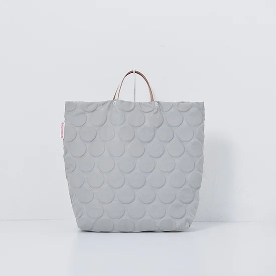 Bag'n'Noun｜DOTS PACK手提包 M號 - 淺灰 (70020726ECRU)