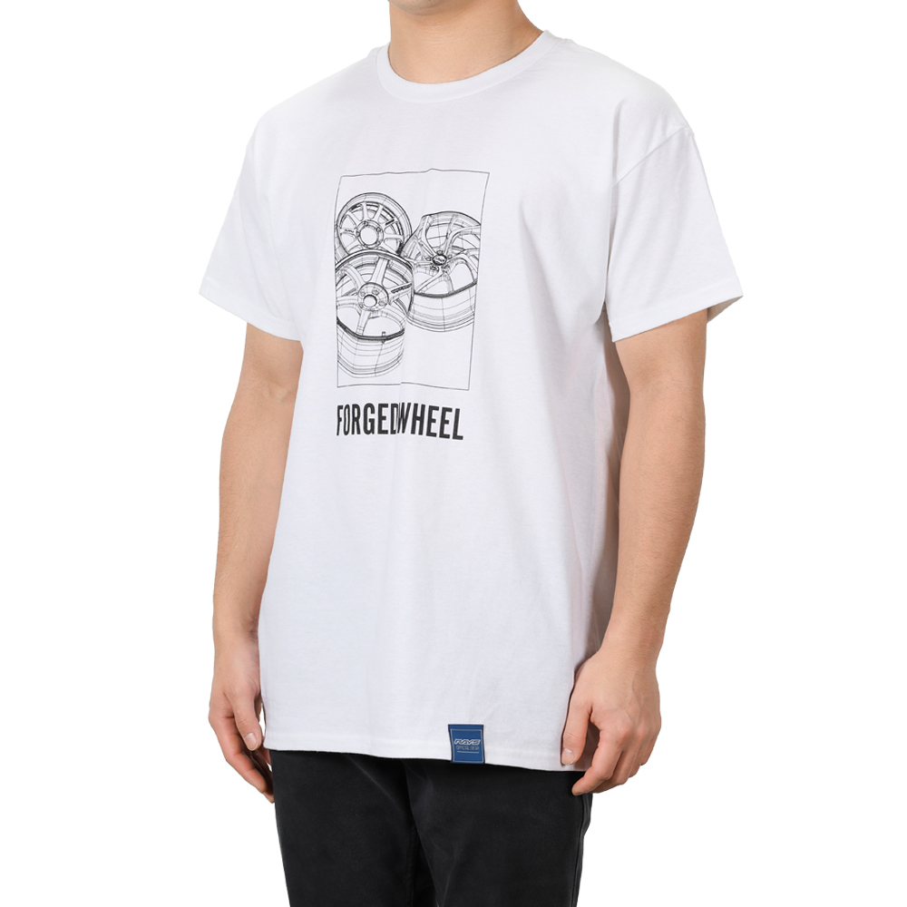 RAYS 官方周邊 T恤 23S RAYS FORGED WHEEL 24S-G