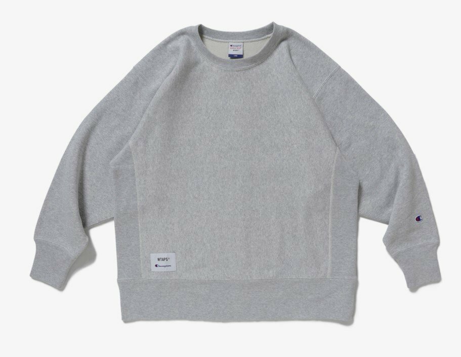 2021SS WTAPS ACADEMY CREW NECK CHAMPION WEAVE 大學T 現貨
