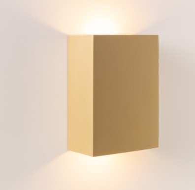 MODULAR 13270115 SULFER 牆向上/向下 LED 6.6W 3000K 香檳沙拉絲陽極氧化可調光