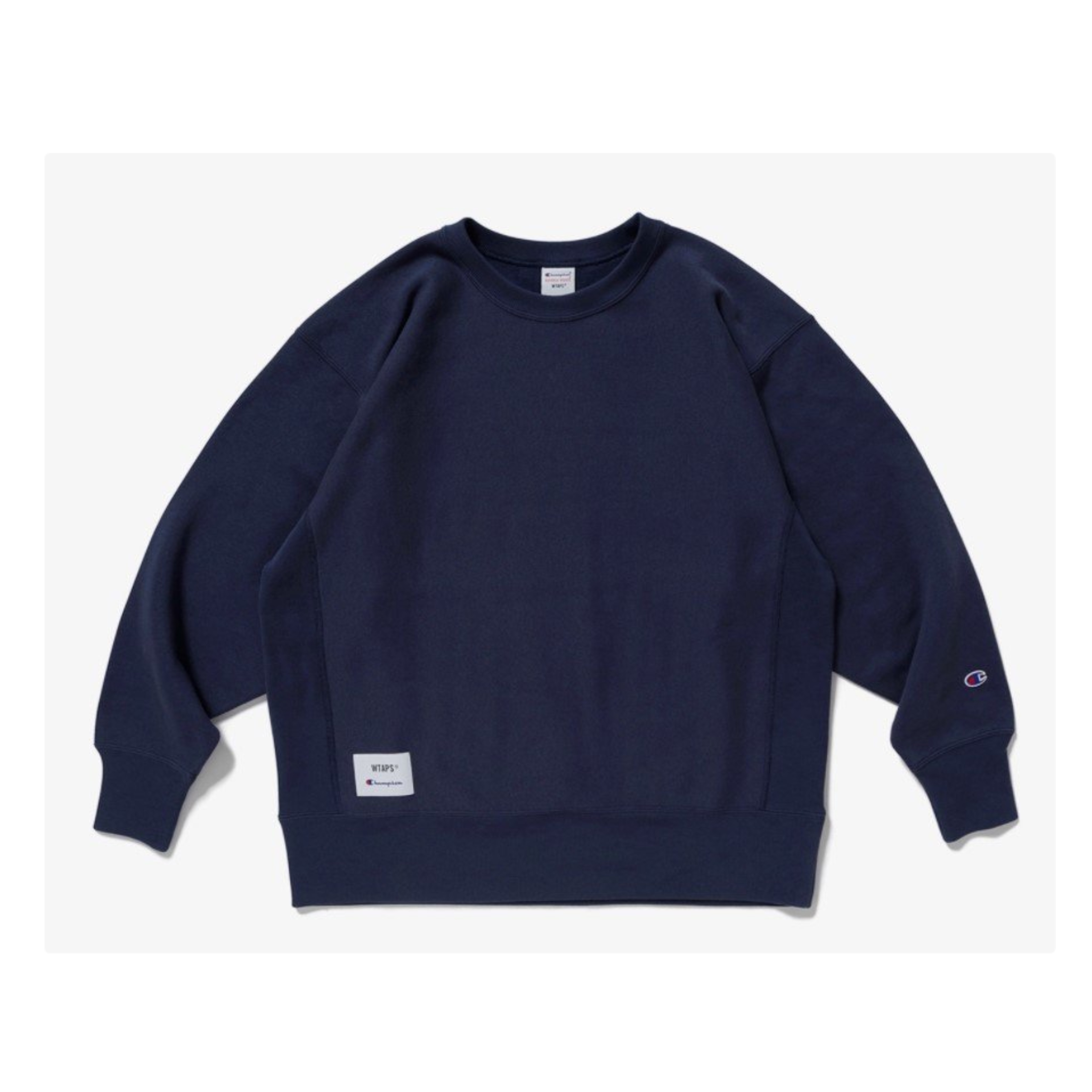 2021SS WTAPS ACADEMY CREW NECK CHAMPION WEAVE 大學T 現貨