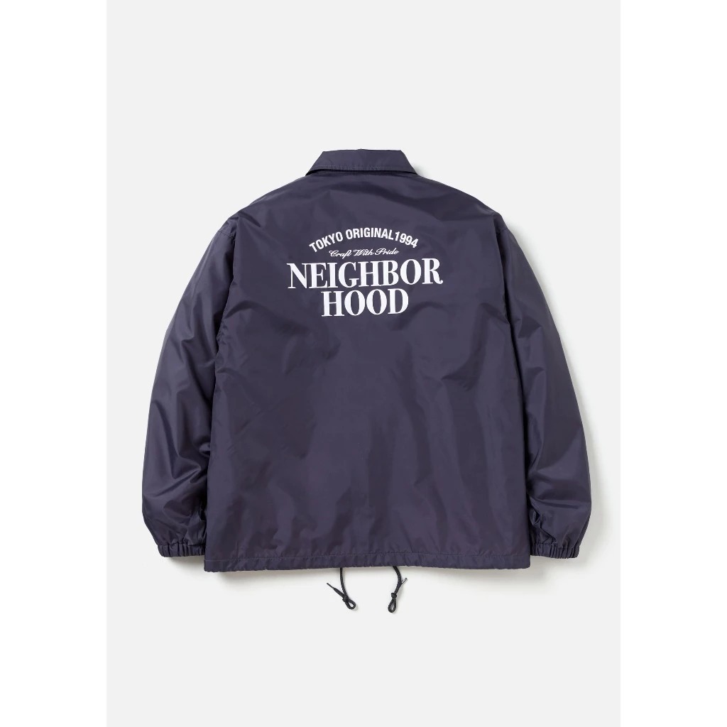 2024AW NEIGHBORHOOD WINDBREAKER JACKET-1 教練 外套 現貨 242TSNH-JKM01
