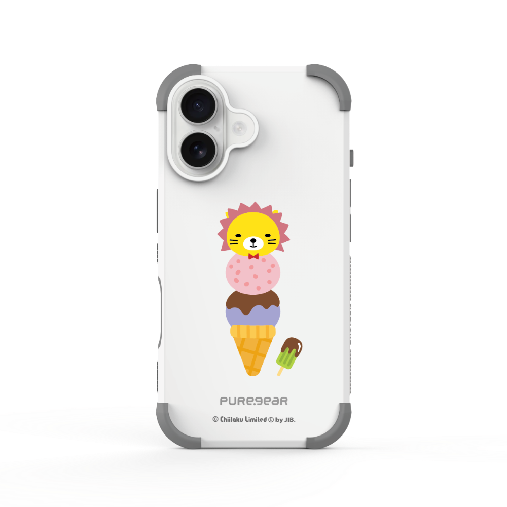 iPhone 坦克軍規防摔手機殼 / 獅子冰 (史古力)