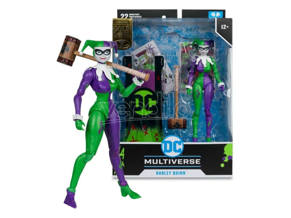 麥法蘭 代理版 DC 7吋 DC 哈莉奎茵 小丑化 金標 SDCC