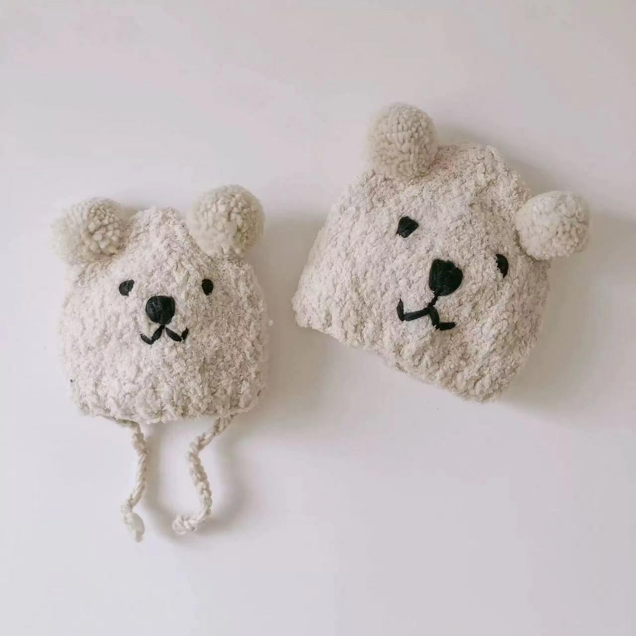 Cuet bear Parent-child hat