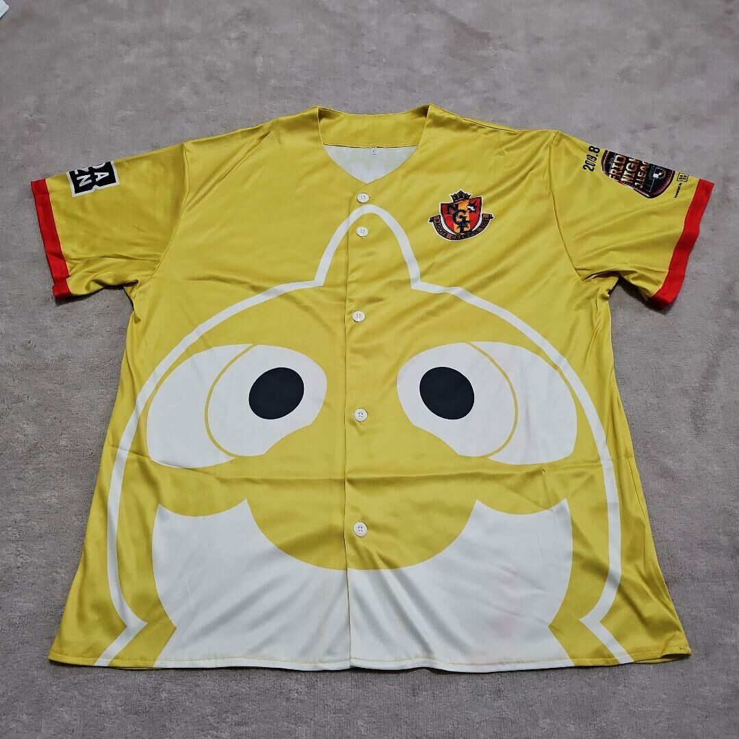 2019 Nagoya Grampus Collaboration Baseball Shirt