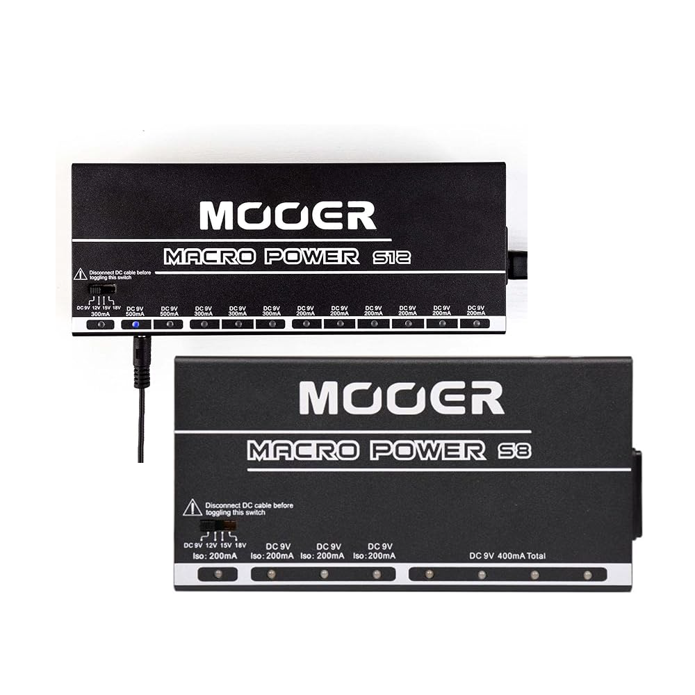 Mooer Mooer / Macro Power 系列 效果器電源供應器 (S8/S12) 第 2 張圖片｜三峽效果器