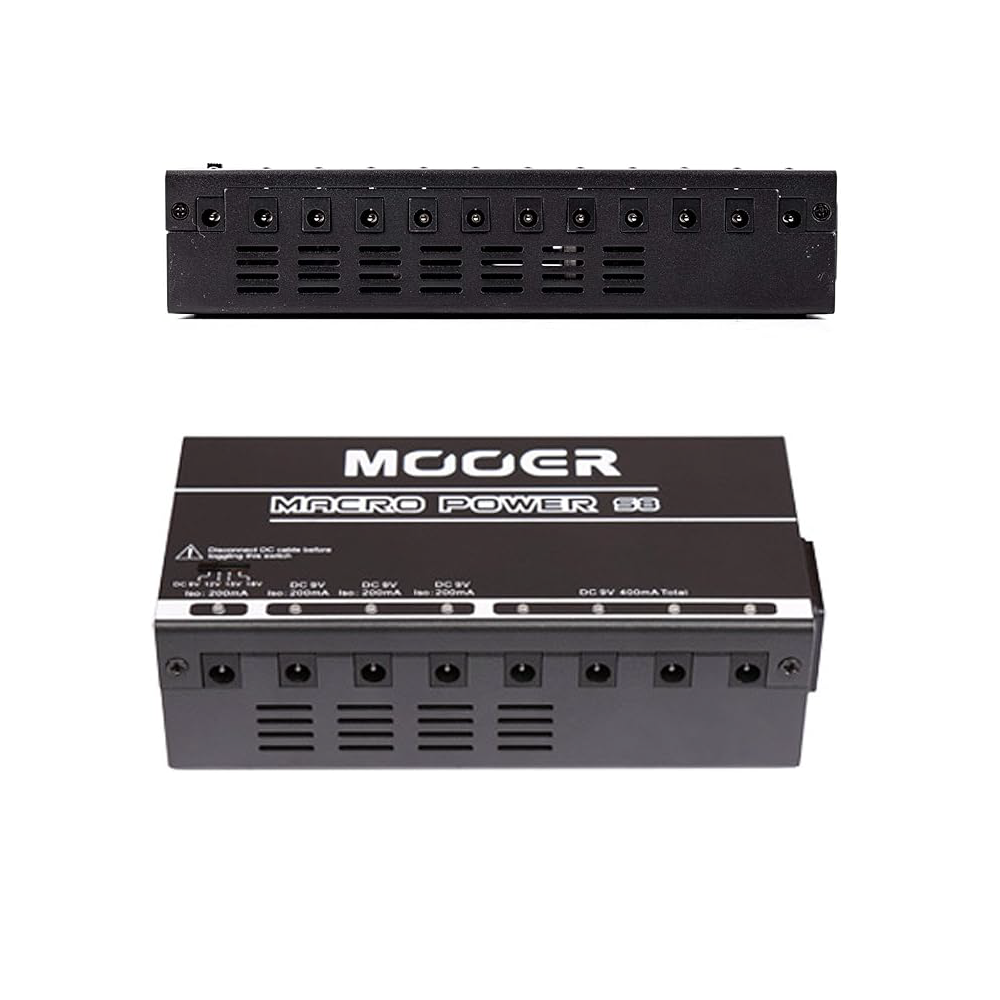 Mooer Mooer / Macro Power 系列 效果器電源供應器 (S8/S12) — 三峽效果器