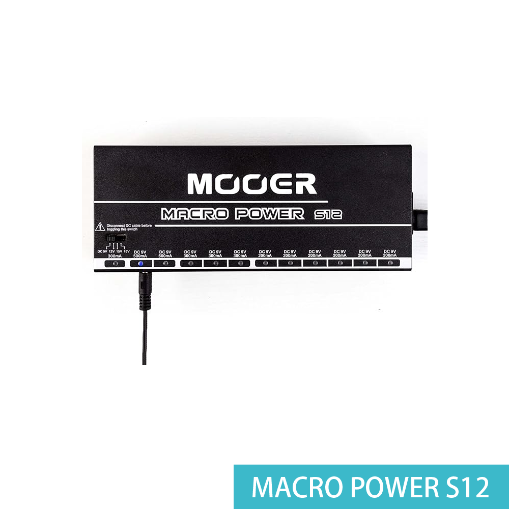 Mooer Mooer / Macro Power 系列 效果器電源供應器 (S8/S12) 第 5 張圖片｜三峽效果器