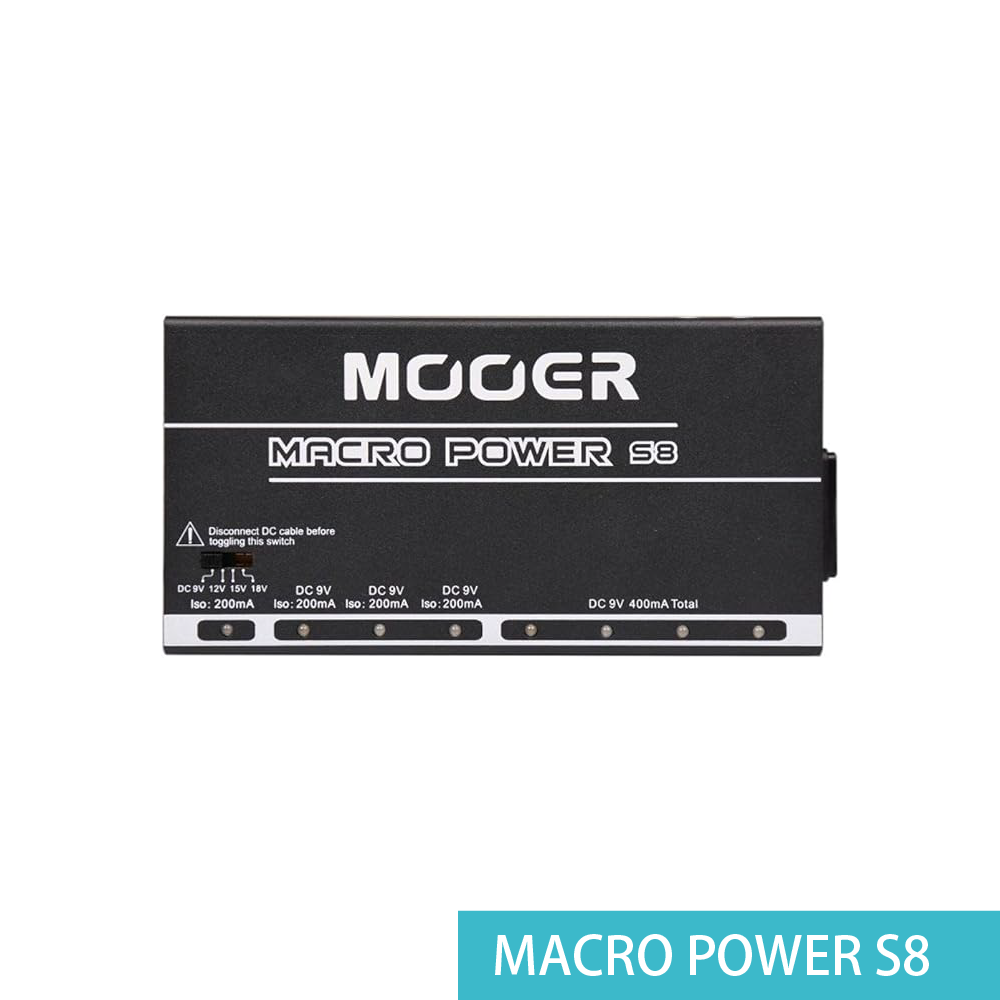 Mooer Mooer / Macro Power 系列 效果器電源供應器 (S8/S12) 第 4 張圖片｜三峽效果器