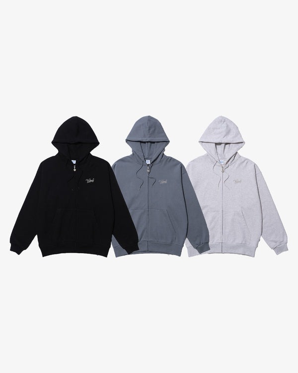 【KEBOZ】BB LOGO SWEAT FULL ZIP HOODIE KEBOZ BB LOGO SWEAT FULL ZIP HOODIE