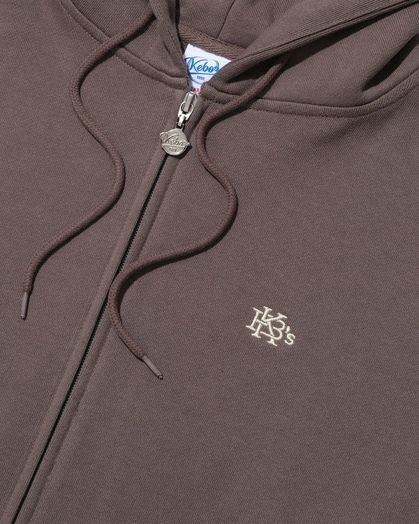 KEBOZ SMALL EFG SWEAT FULL ZIP HOODIE