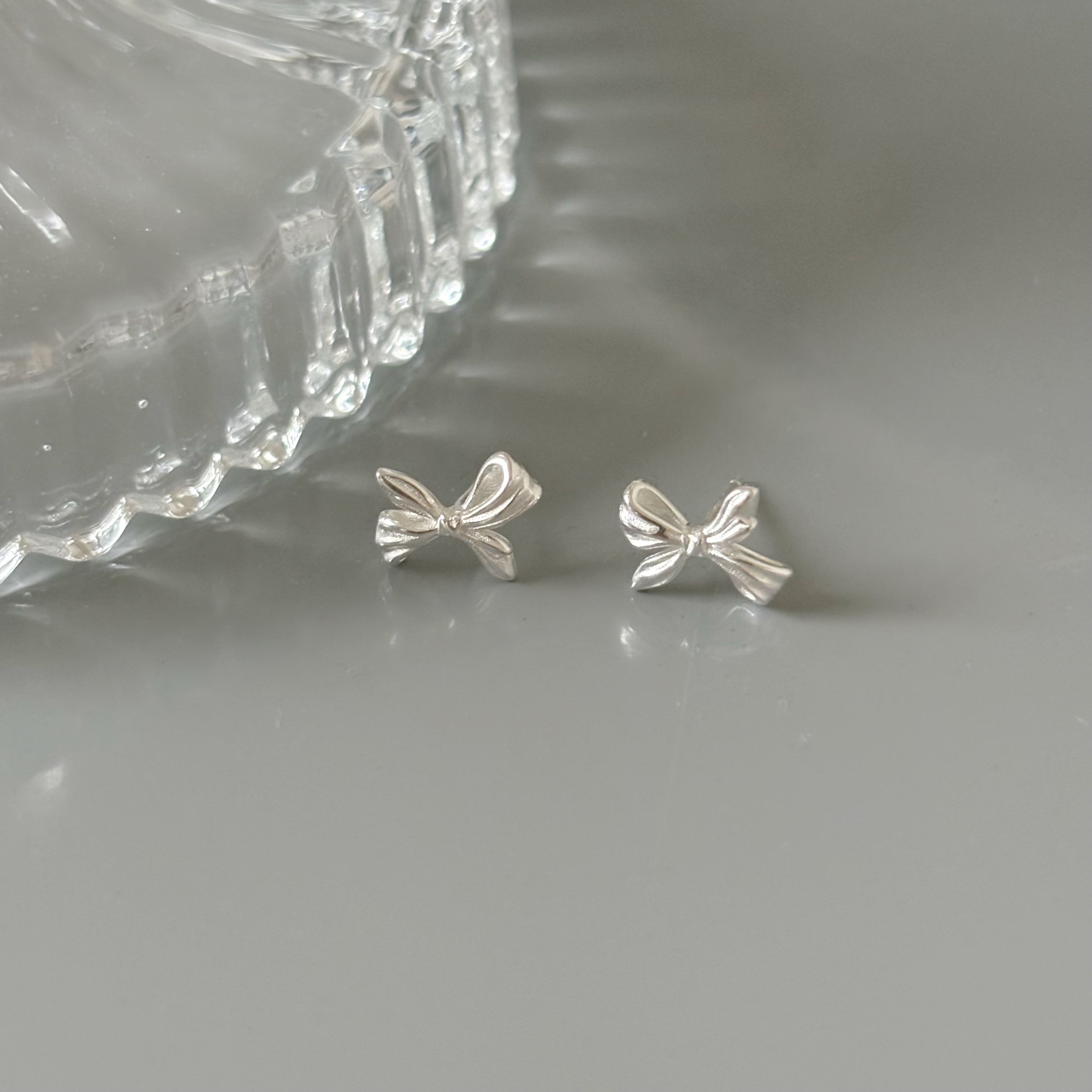 緞帶感交叉Ribbon耳環