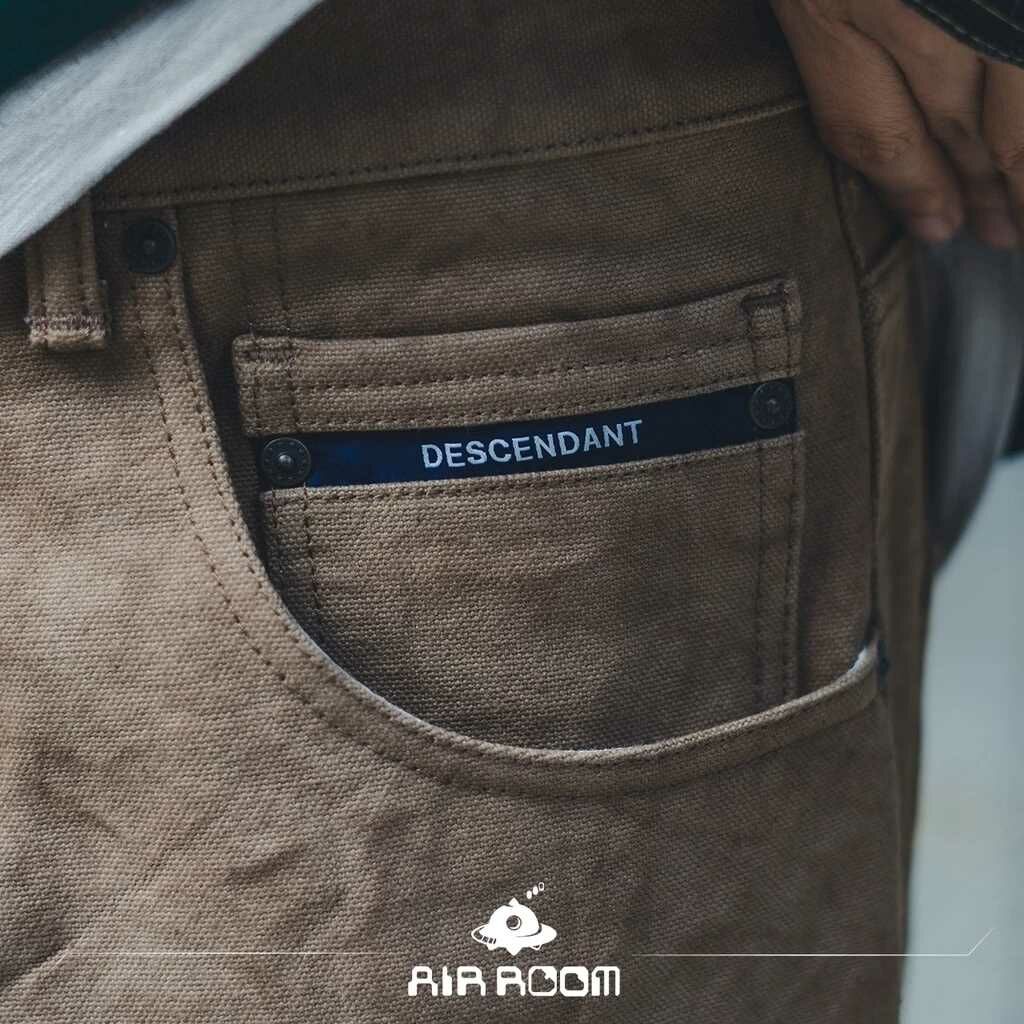 2021AW DESCENDANT 1995 CANVAS TROUSERS 渲染 錐形長褲 現貨
