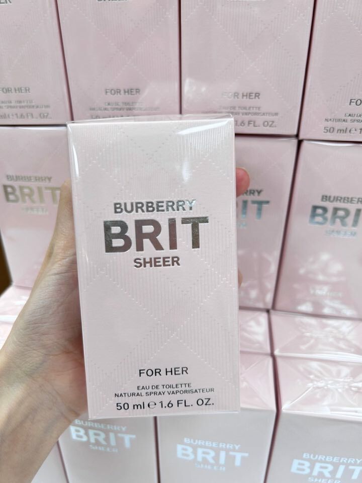 BURBERRY BRIT SHEER FOR HER 香水 50ml