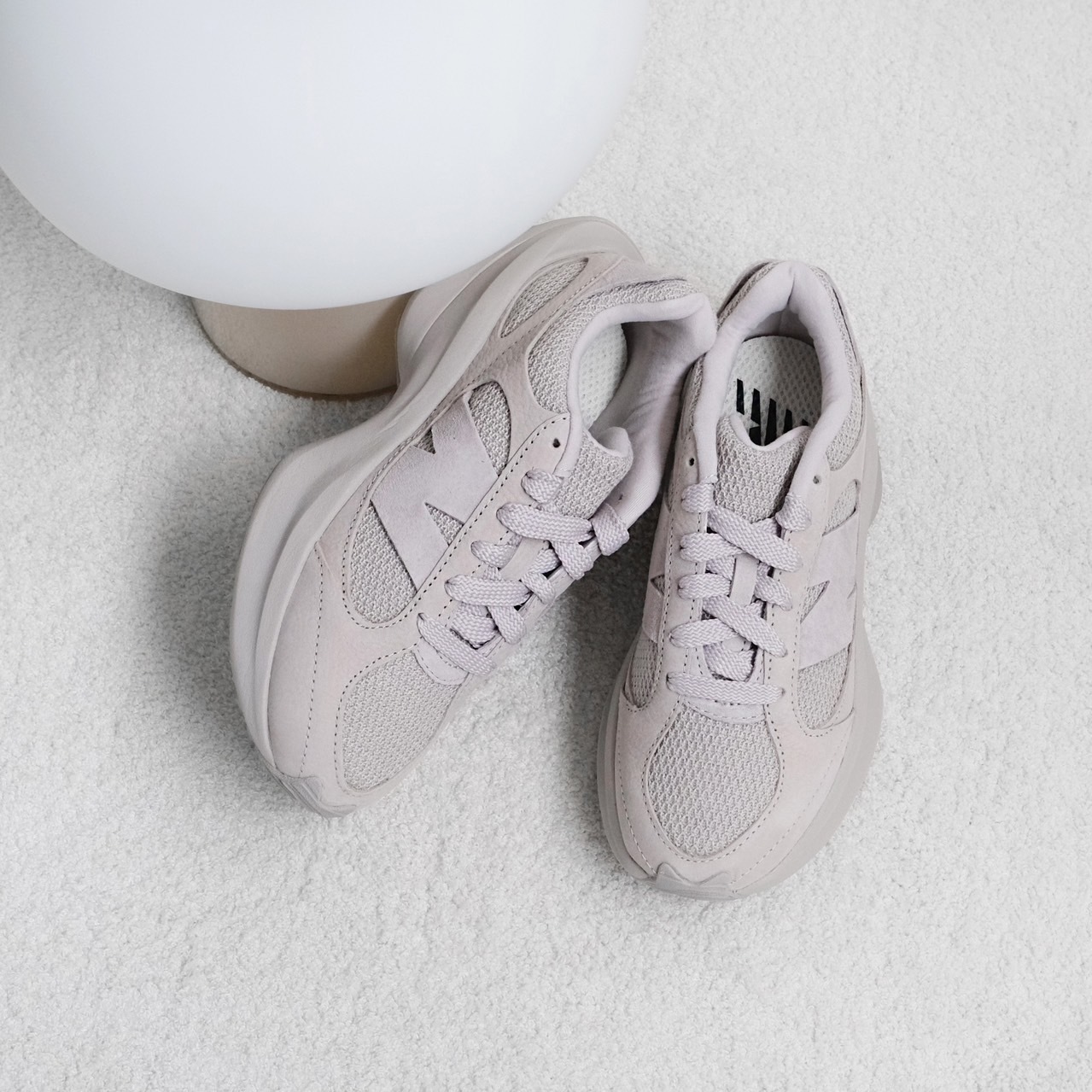 現貨┃new balance WRPD Runner UWRPDFCA IU同款 月岩灰 皮革 麂皮 米灰 復古 慢跑鞋