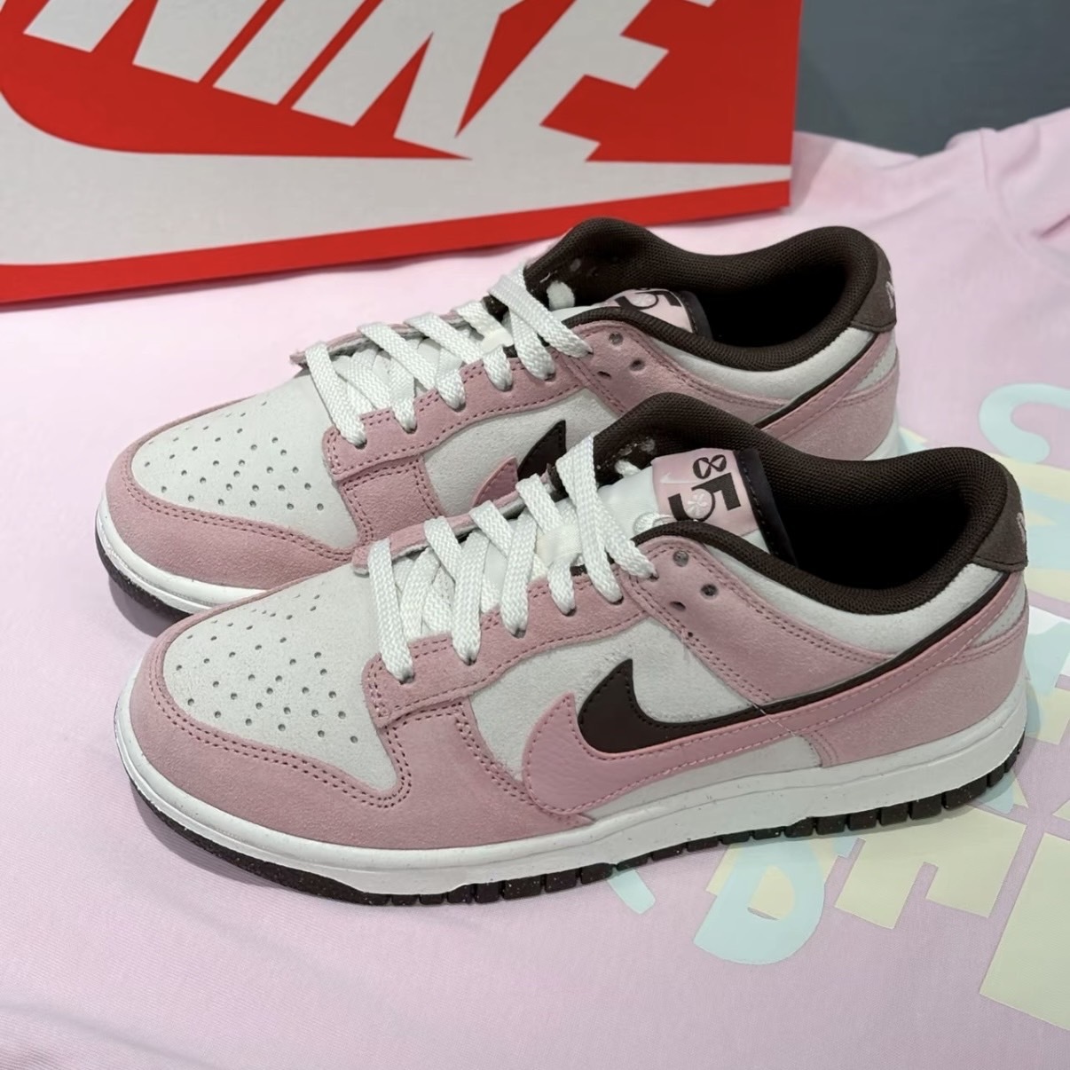 Nike Dunk Low 85 "Double Swoosh" 雙勾 草莓牛奶 巧克力 餅乾底