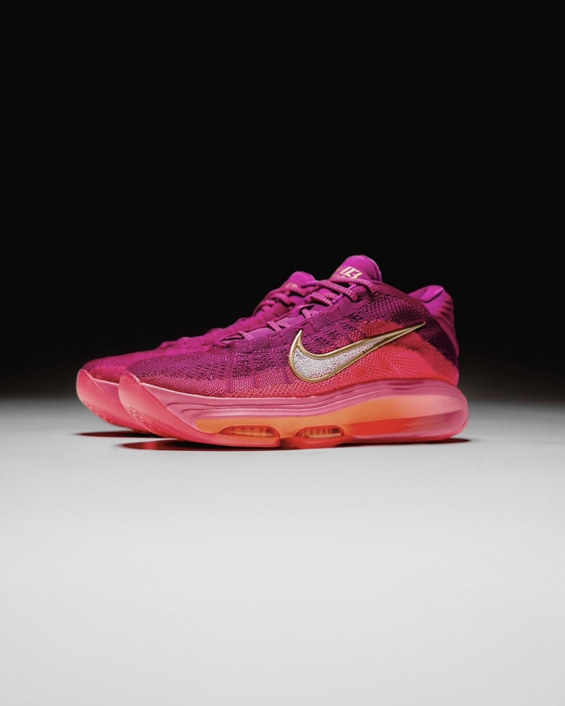 Nike GT Hustle 3 EP桃紅 粉紫 針織 氣墊緩震 實戰籃球鞋