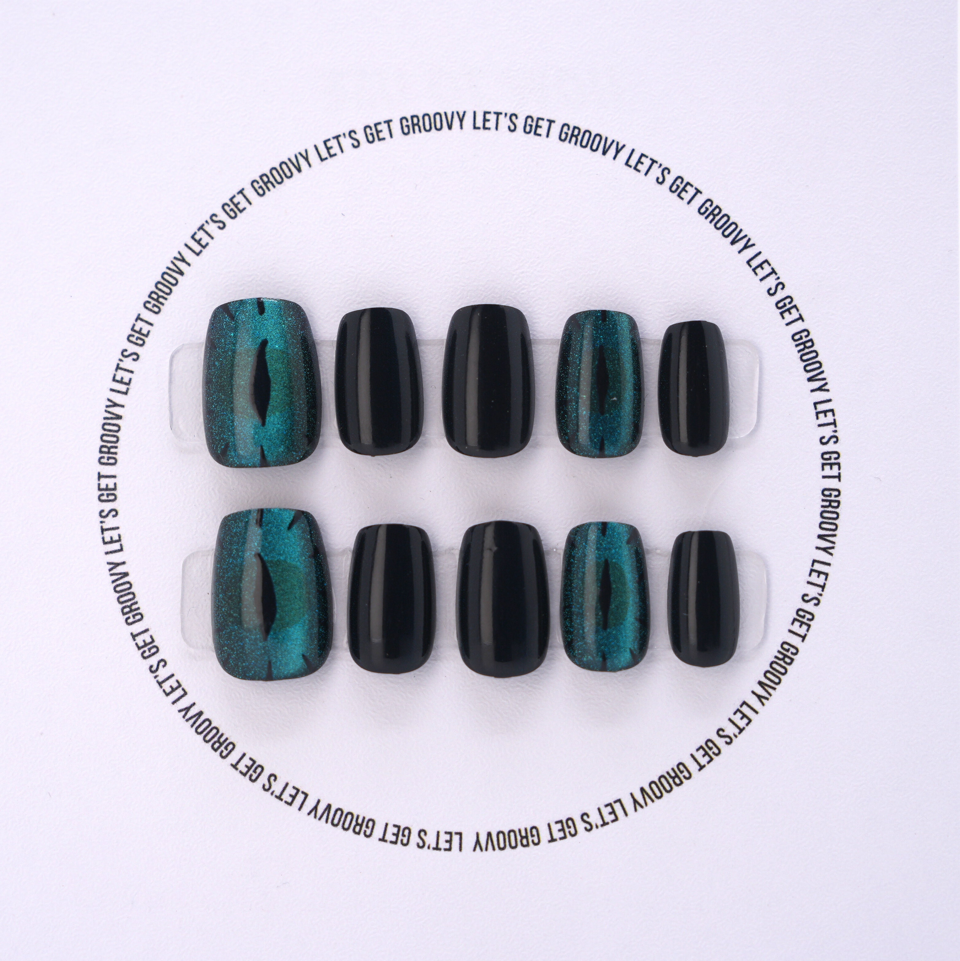 Slay ︳Emerald Dark Green。Plain Black