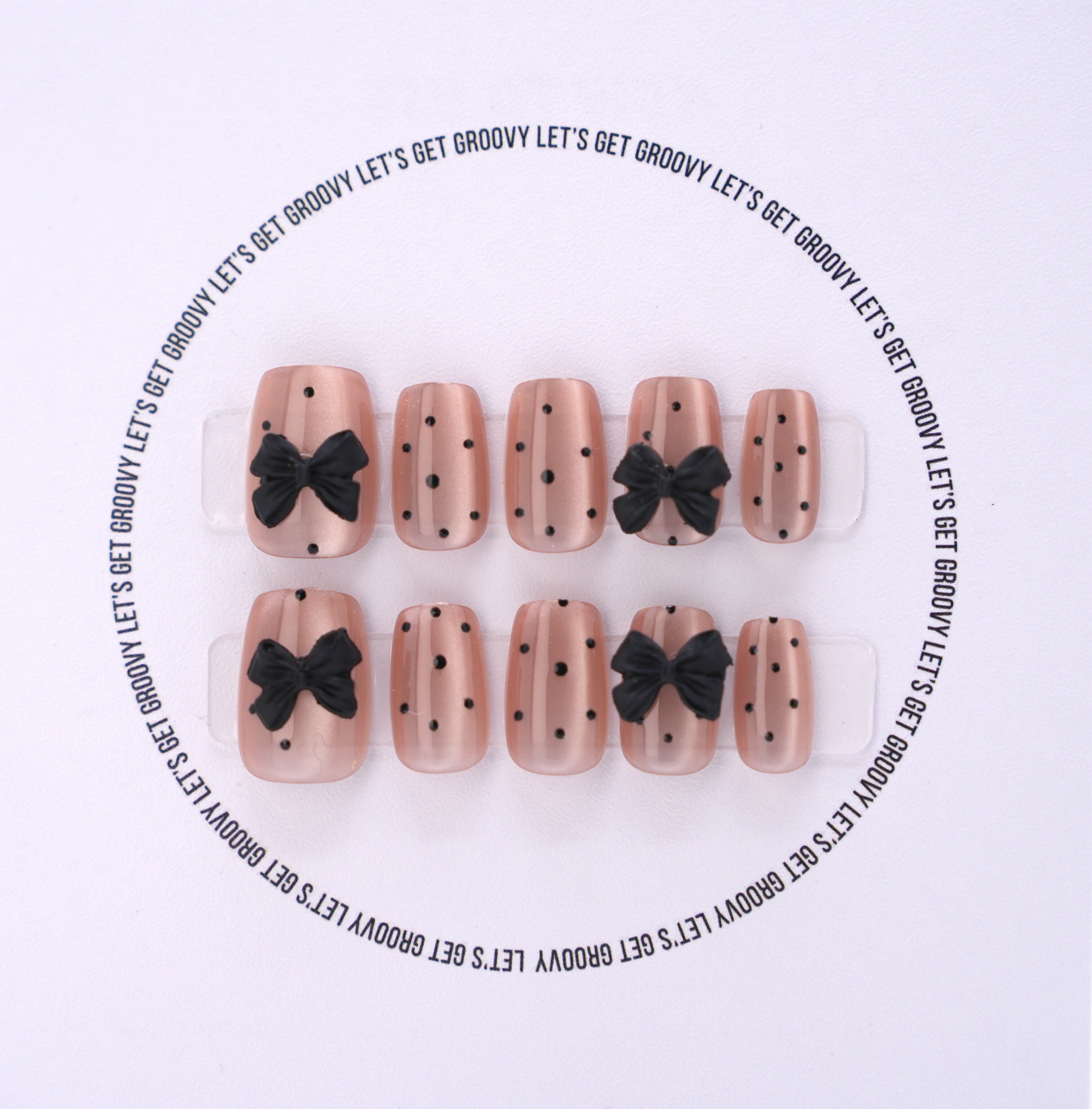 Slay | Satin Bow。Black Dot