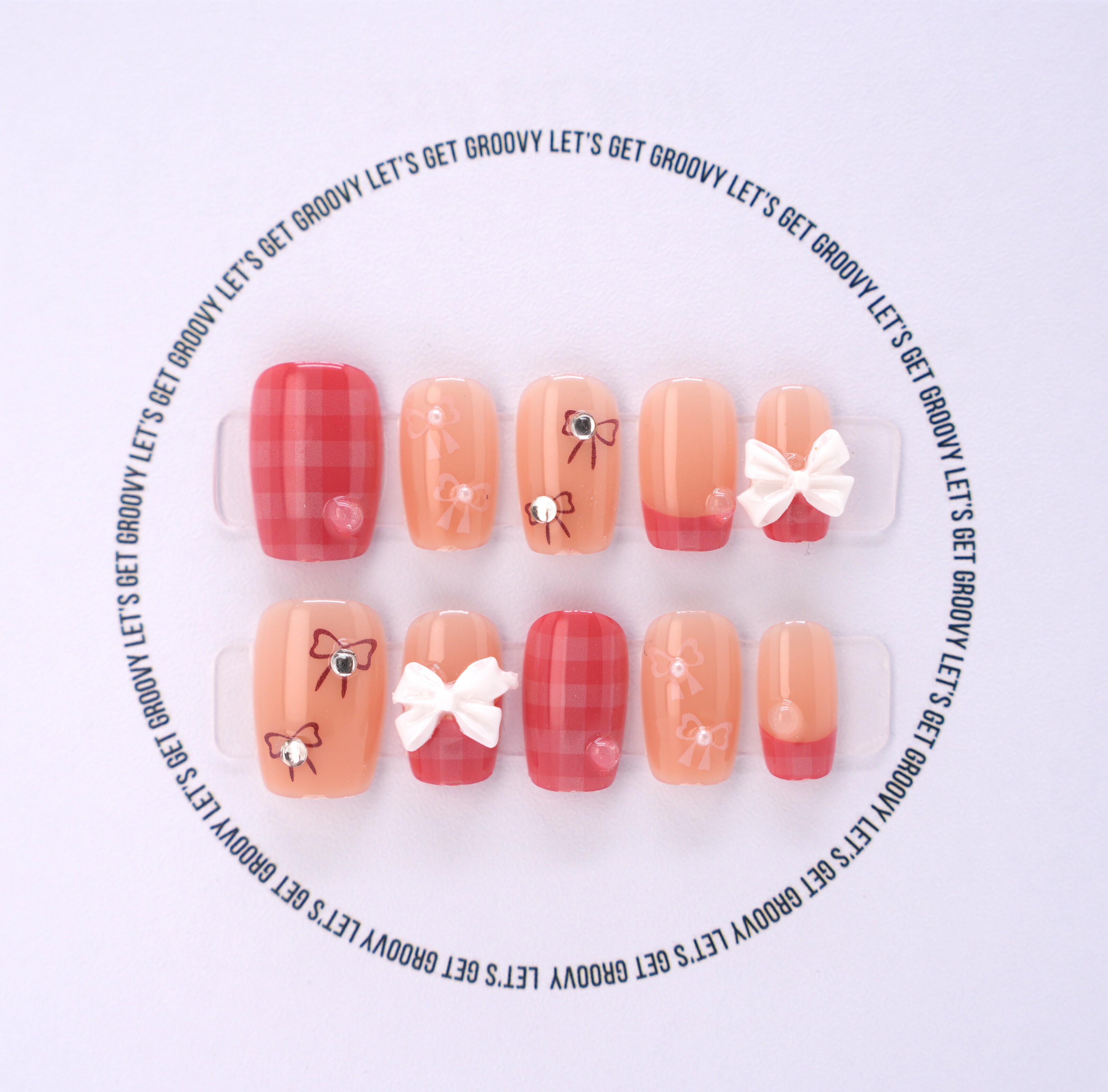 Slay | Sweet Ribbon。White Bow Charms