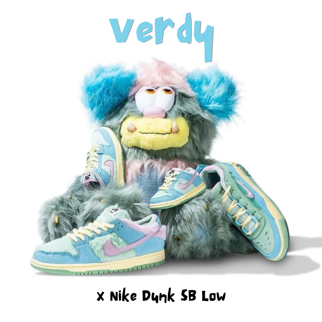 Verdy x Nike Dunk SB Low 毛絨絨聯名 FN6040400