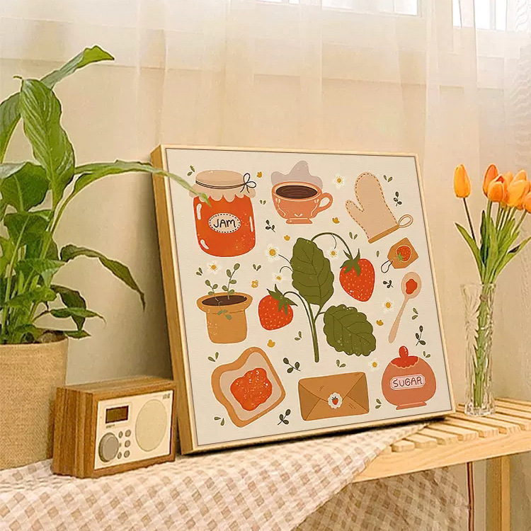 《4931》文創日常小清新藝術掛畫