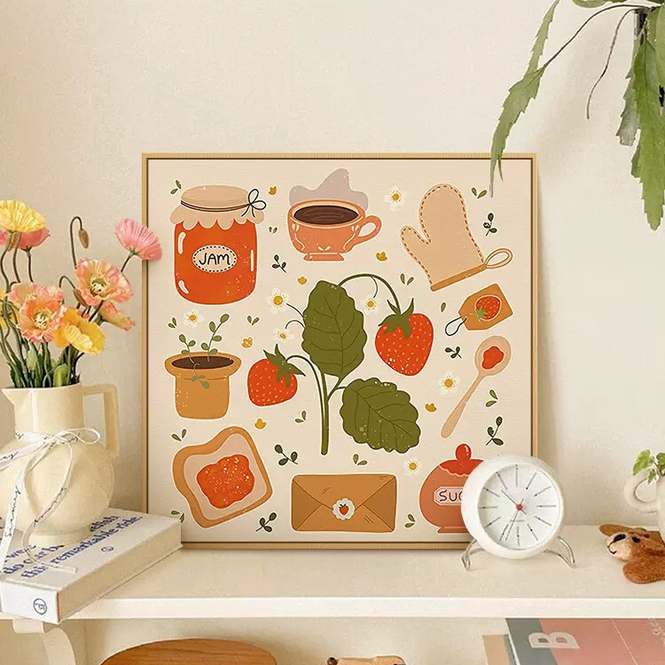 《4931》文創日常小清新藝術掛畫