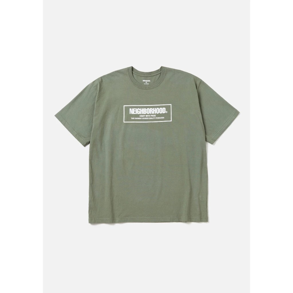 2024AW NEIGHBORHOOD NH TEE SS-1 NBHD  框框 短T 現貨