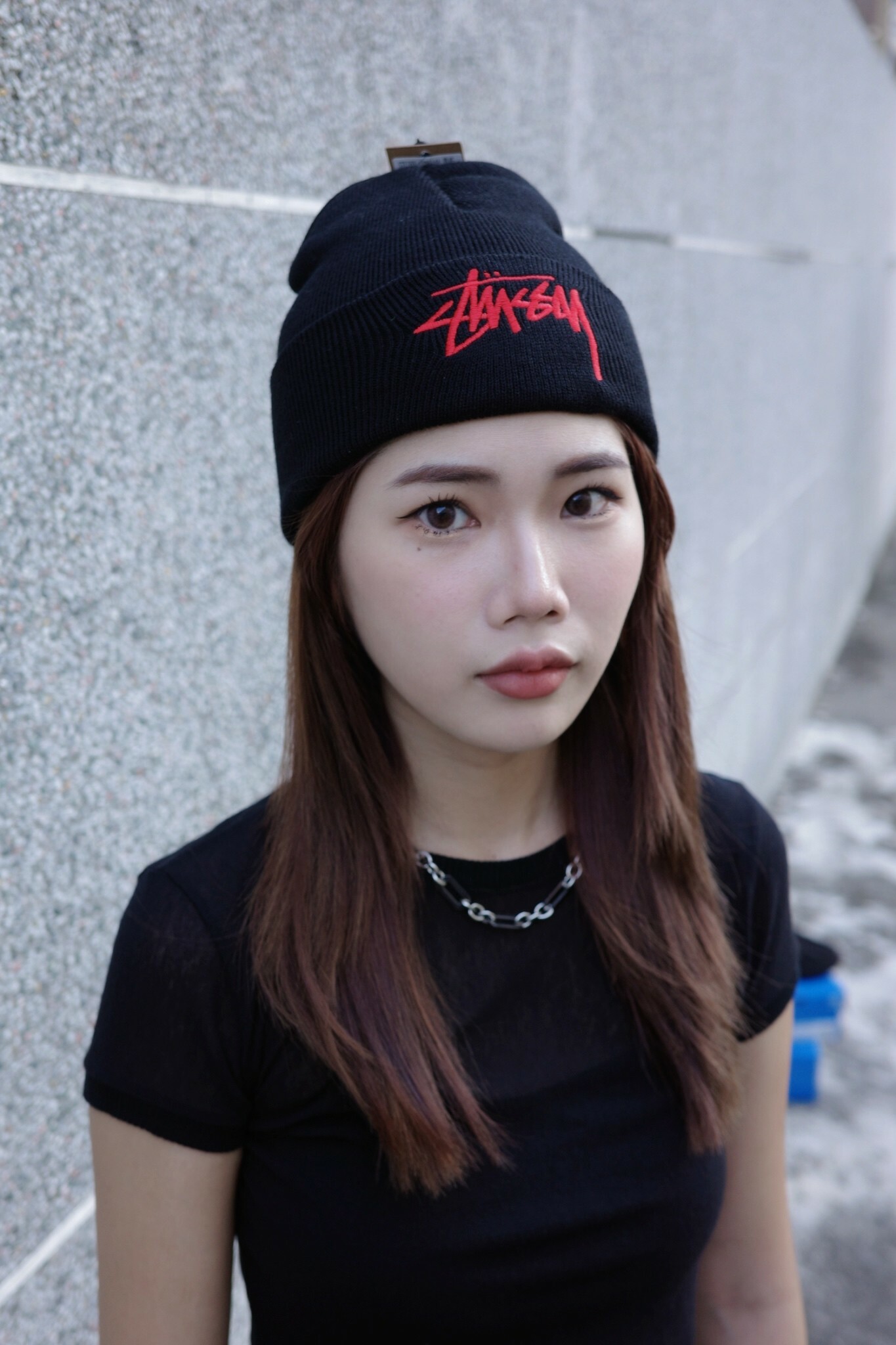 Stussy Logo刺繡 LOGO 反摺毛帽兩款  (1321144 / 1321149)