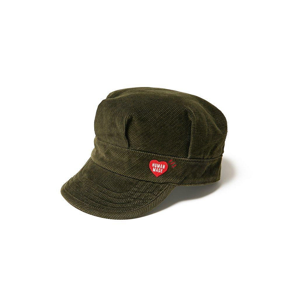 2021AW HUMAN MADE CORDUROY WORK CAP 燈心絨 軍帽 兩色 現貨