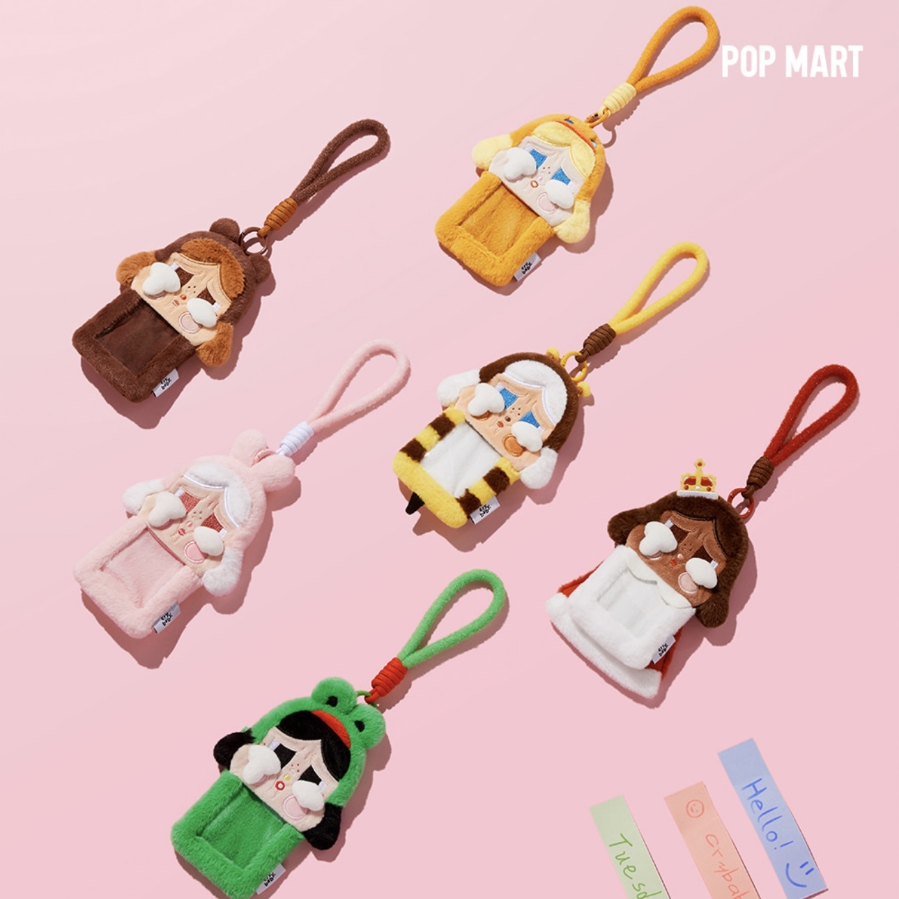泡泡瑪特POPMART CRY BABY 眼淚工廠 毛絨吊飾 卡套 掛件 盲盒