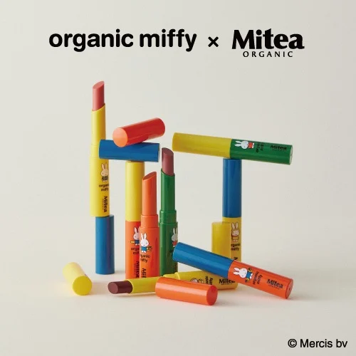  [限定] organic miffy x Mitea ORGANIC  Serum Oil Lipstick
