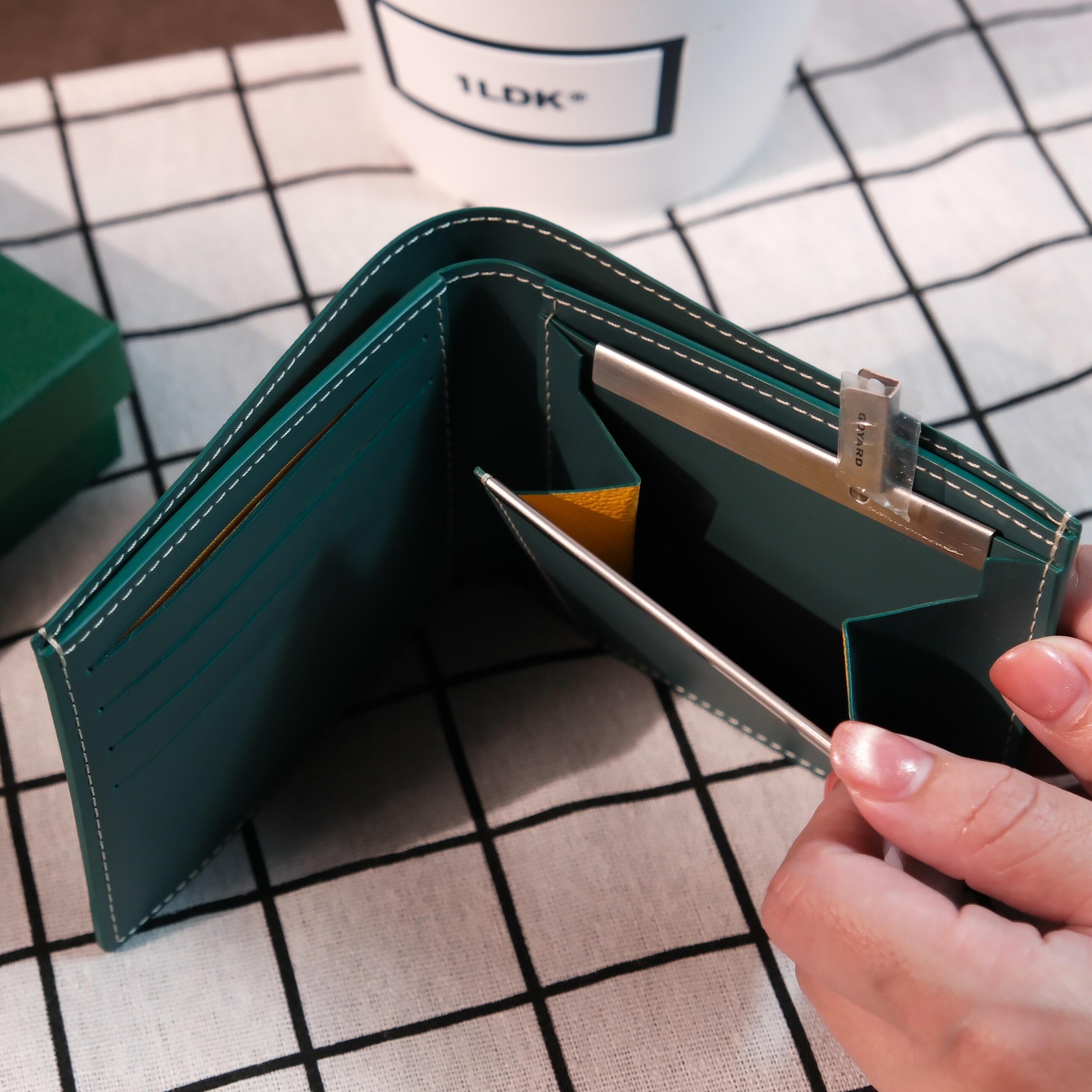 法國 精品 Goyard Saint-Florentin Wallet 經典款 四卡 短夾 皮夾 錢包 可放零錢 熱門款 現貨