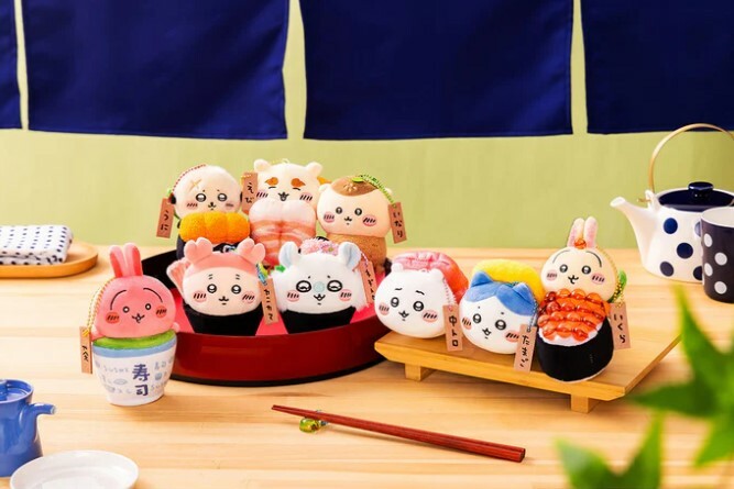 現貨-日本正版 Chiikawa 壽司 吊飾公仔