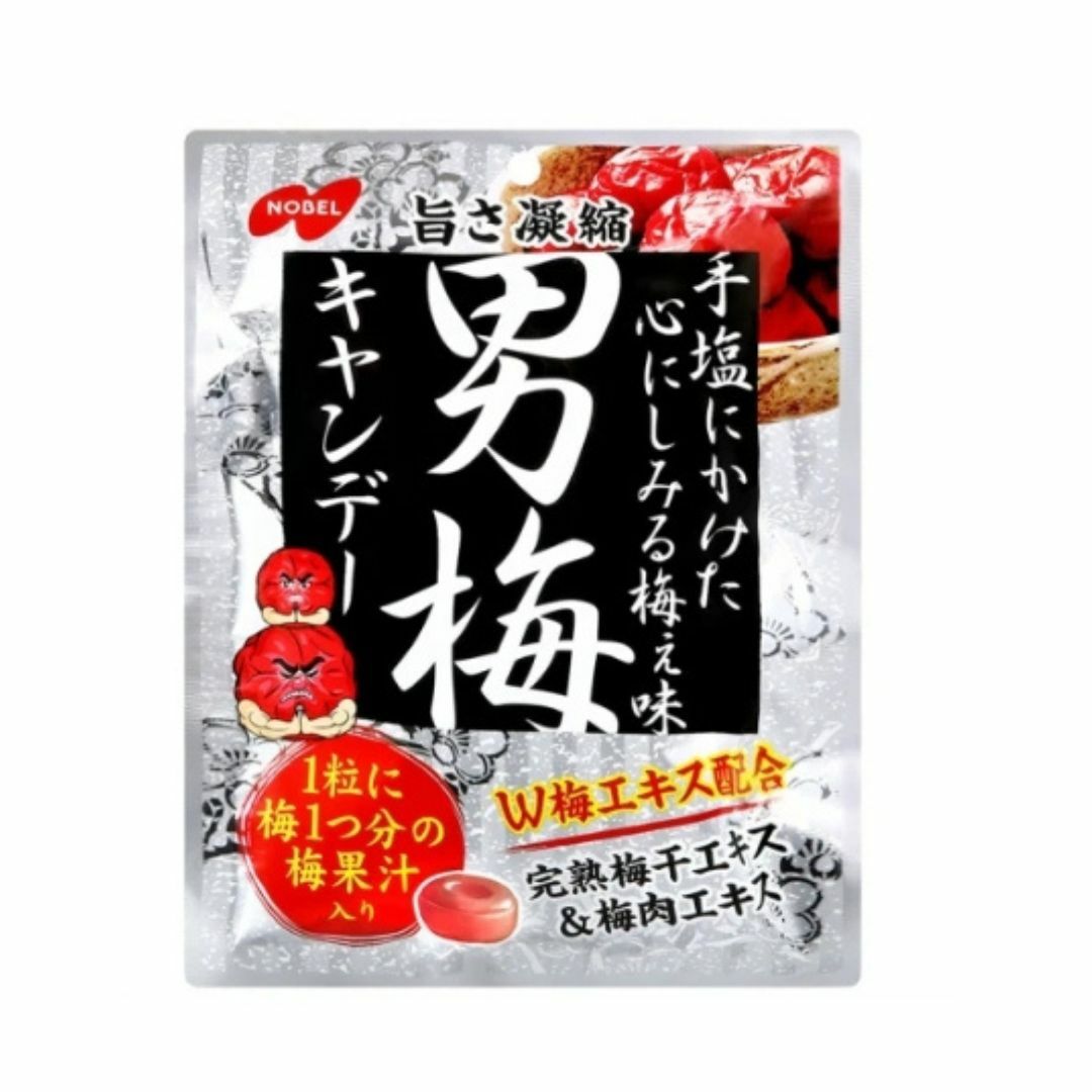 【 5/27收單 】NOBEL男梅 硬糖 80G 日本