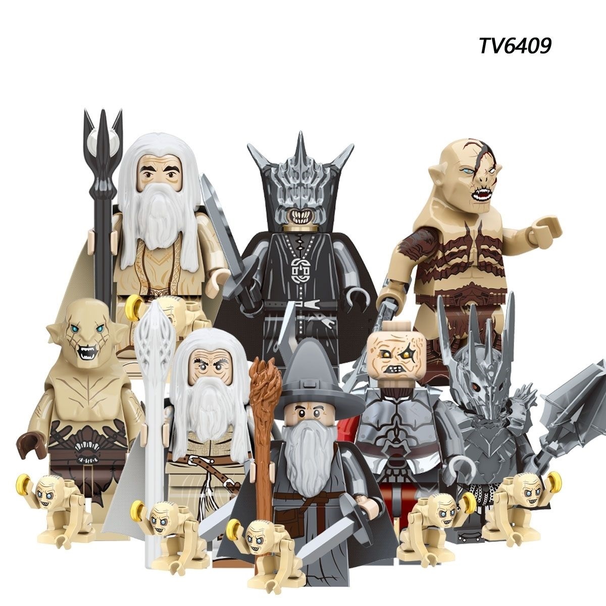 Lord of the Rings Minifigures Fit Lego TV6409