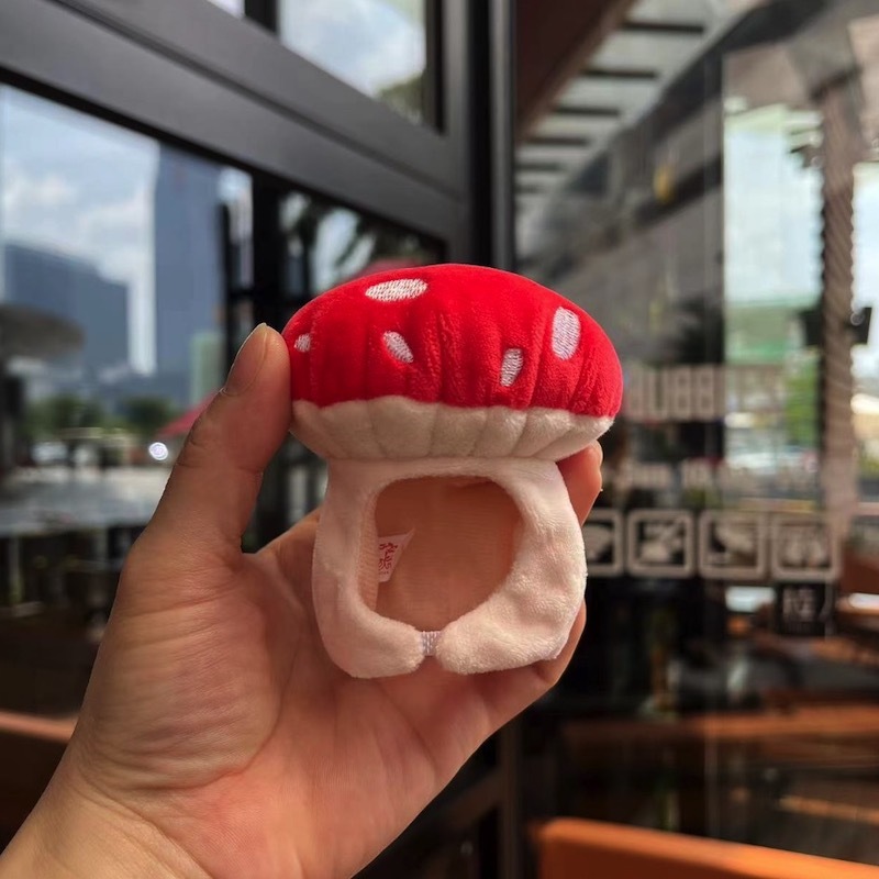 《10962》🍄可愛蘑菇吊飾們頭套