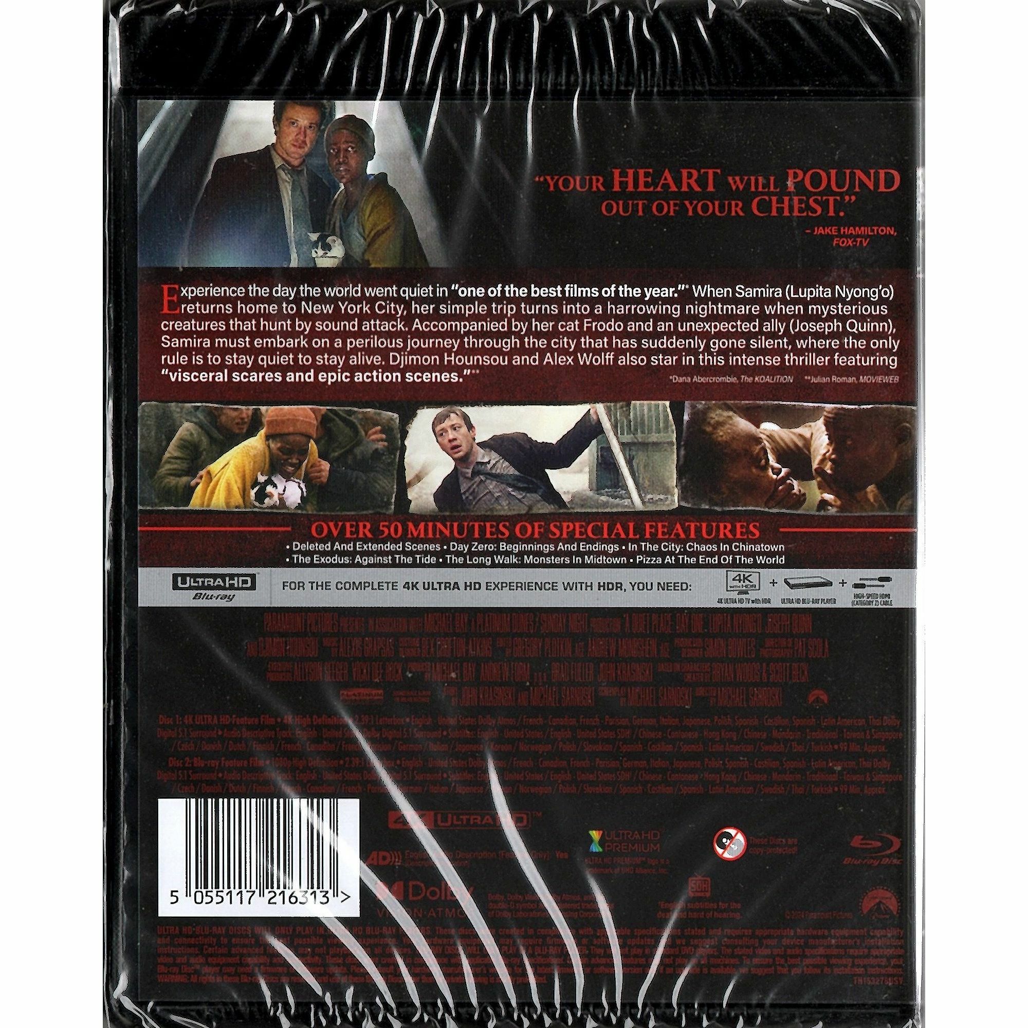 無聲絕境外傳：首襲日 (2024) (4K Ultra HD + Blu-ray) [訂貨]