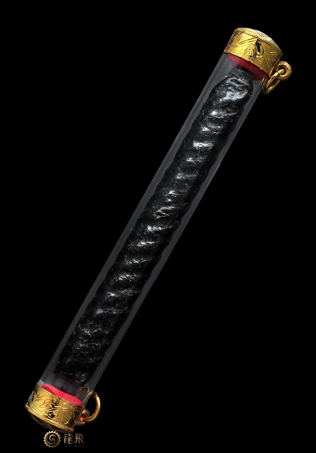 超稀有純銀索洛孟坤符管—龍普勁瓦薩盼頌佛歷2480-2490年