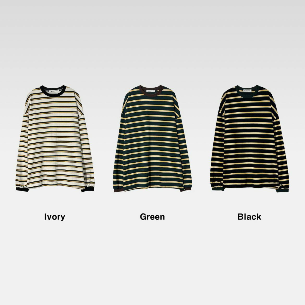 橫間長袖衫 D.B.Y.M-050T