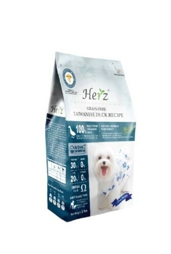 Herz 赫緻 – 無穀臺灣鴨胸肉風乾健康狗糧 6磅(2磅x3)