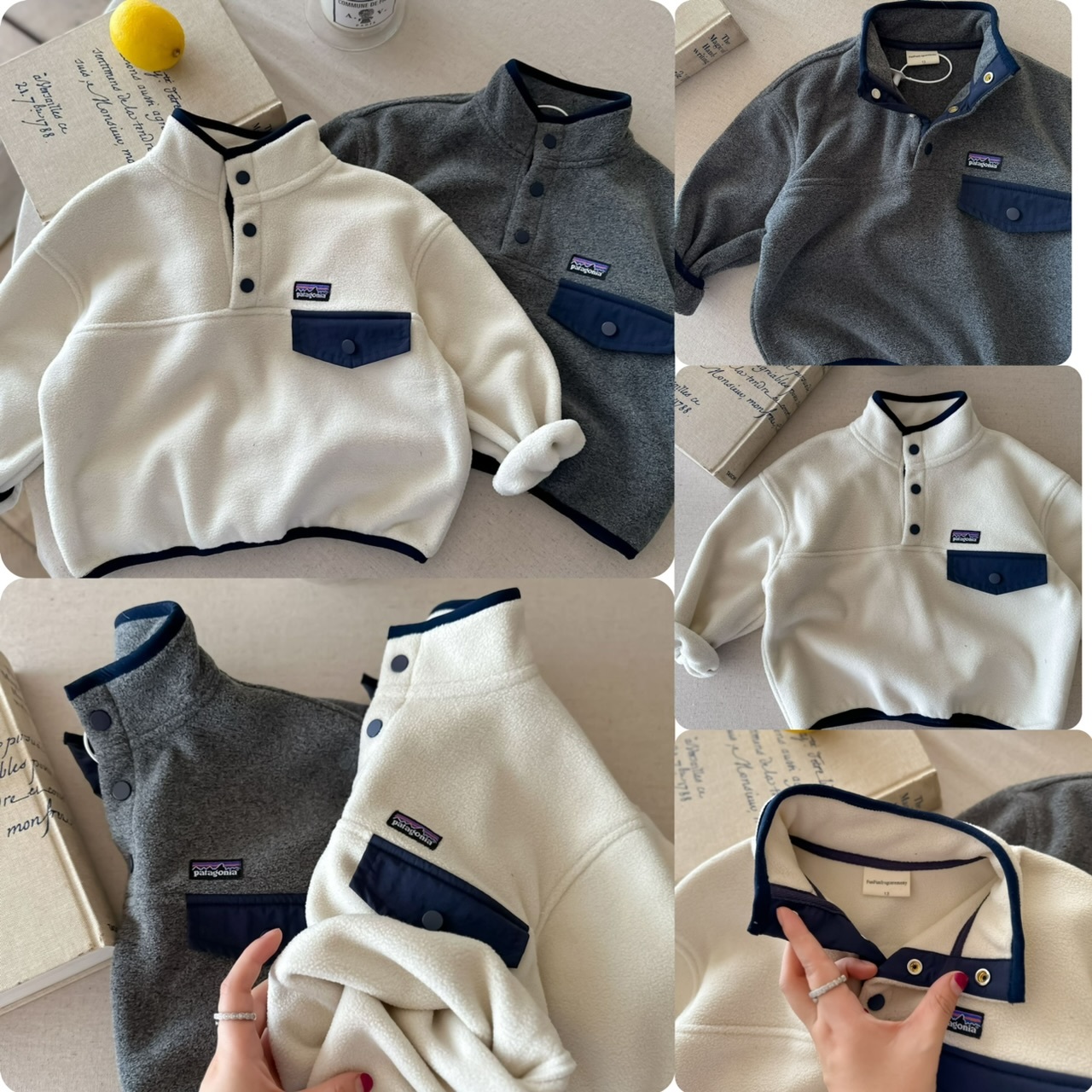 Pat*agonia 兒童半開胸保暖絨衣-2401657