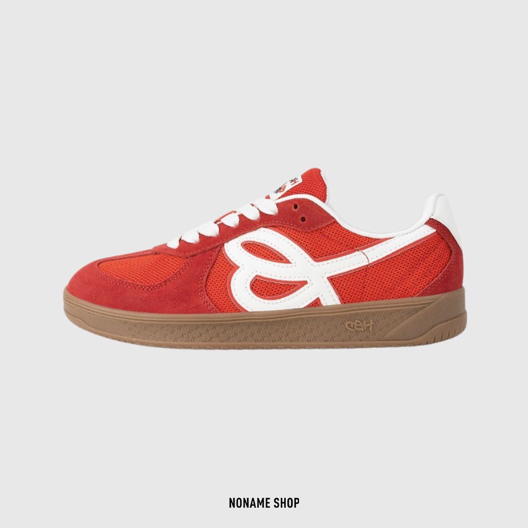 HBD X WE FLOWER 聯名 金冬天 同款 小花鞋 德訓鞋 復古紅 (男/女款)